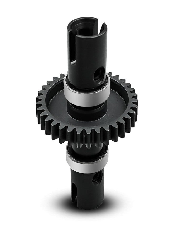Vaticas High Speed 34T Differential Spool Locker Kit Fit for 1/7 Flony 6s 1/7 Infraction 6s Blx 1/7 Limitless Roller 1/7 Mojave 6s Blx 1/8 Kraton 6s Blx 1/8 Outcast 6s Blx Differential Gear Black - Image 1